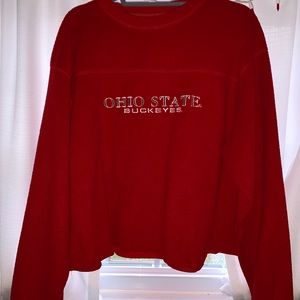 Fleece Ohio State Crewneck